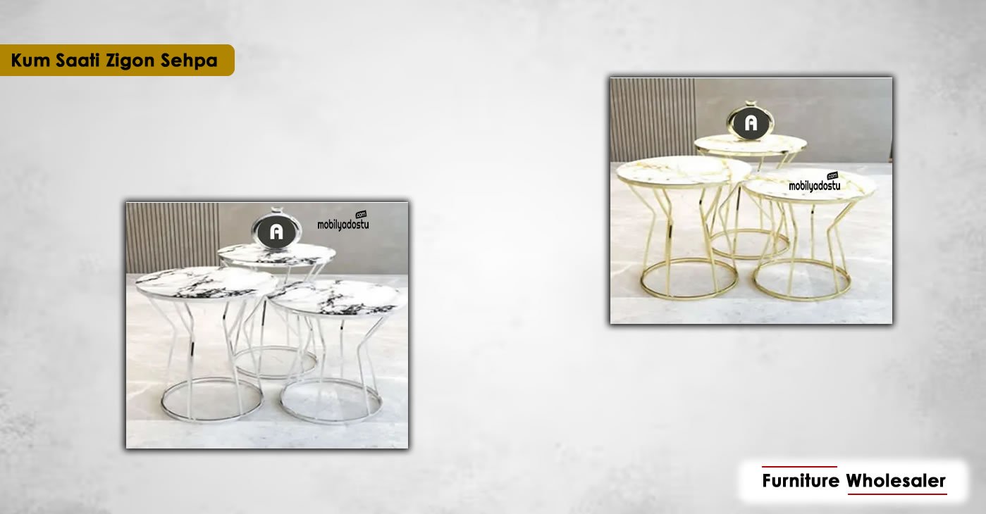 Kum Saati Zigon Sehpa