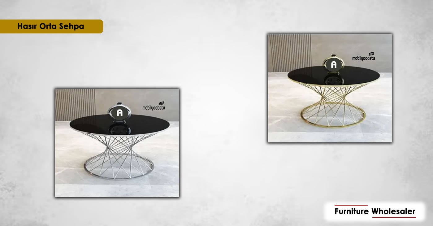 Hasır Orta Zigon Sehpa